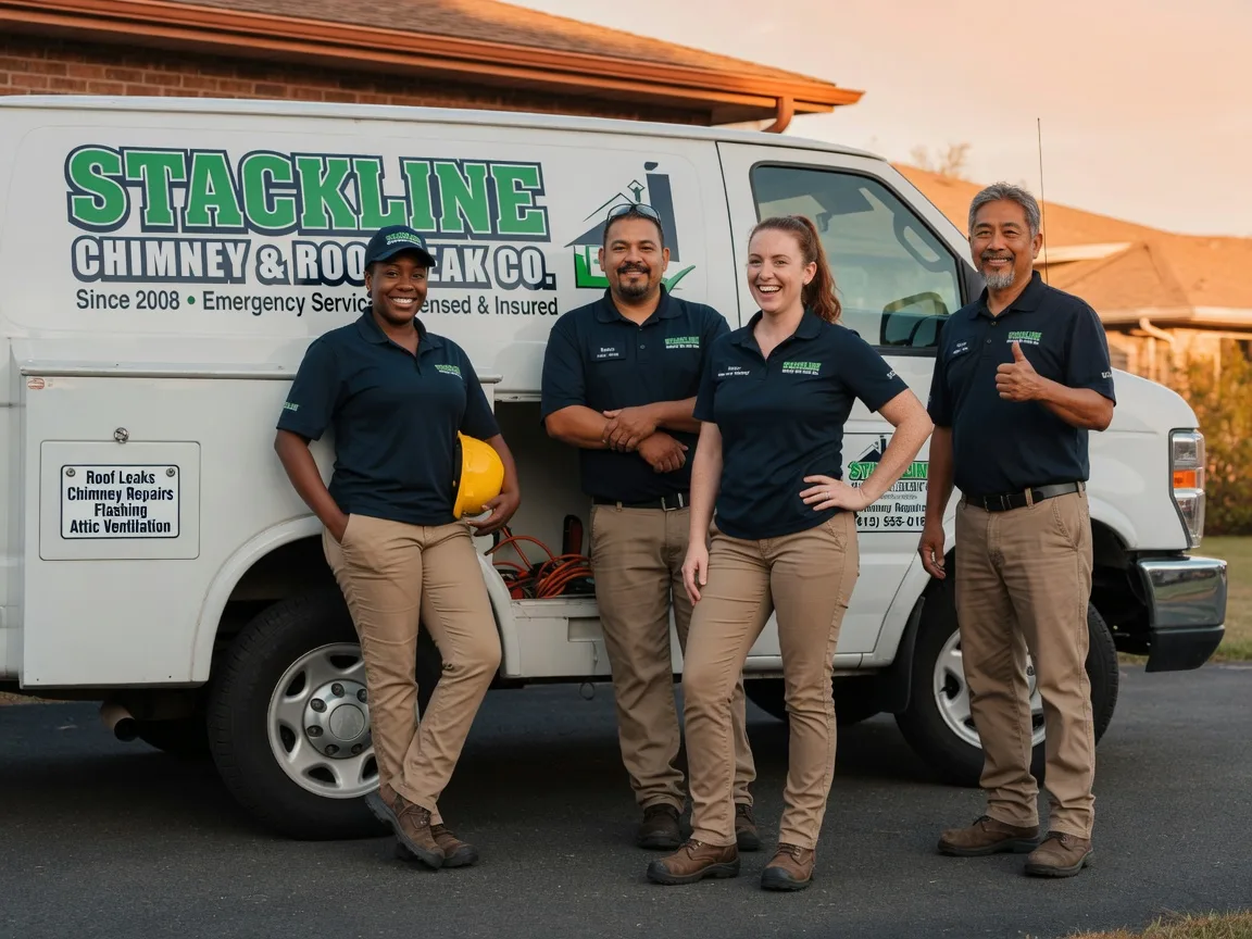 Chimney flashing repair company in Kershaw, SC